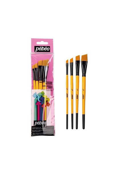 Pebeo Brush Set Set of 4 9