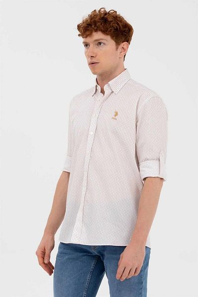 U.S. Polo Assn. Риза - Kафяво - Ежедневни