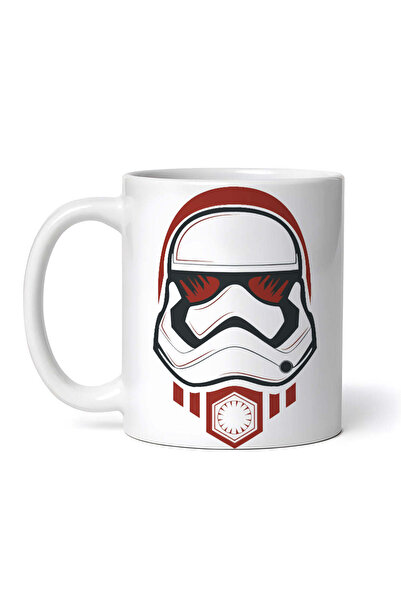 OEM Cană albă personalizată, Cască New Order Star Wars, INOVATIX®. 330 ml