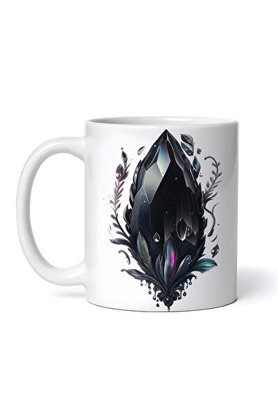 OEM Personalized white mug, Otmar Dark Crystals, INOVATIX®. 330ml