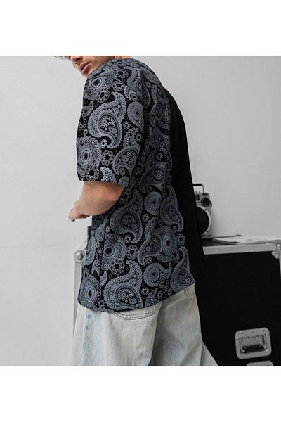 bergibo LAKOS FABRIC Lycra OVERSIZE T-SHIRT - 100% COMPACT ΧΤΕΝΙΣΜΕΝΟ Τ-SHIRT