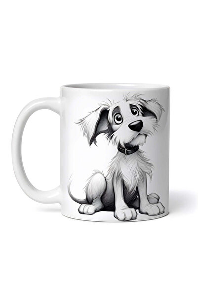 OEM Εξατομικευμένη Λευκή Κούπα, Sad Dog, Inovatix®. 330ml