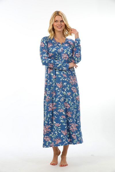 Etoile Women's Bamboo Long Home Dress Nightgown