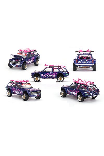mini gt X Kaido 149 1/64 Datsun 510 4X4 Wagon Kaido Offroad V2