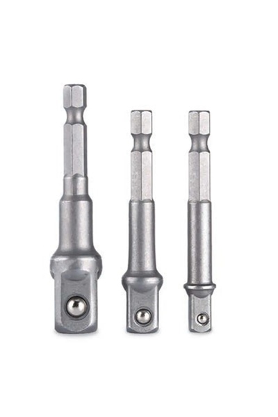 BİTERSE 3’Lü Hex Plus Lokma Adaptörü Seti 1/2-1/4-3/8 SGS1837