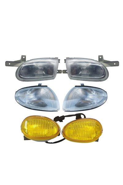 Hys FAR + SİNYAL + SARI SİS TAKIM HYUNDAI ACCENT YUMURTA KASA 1998-2000