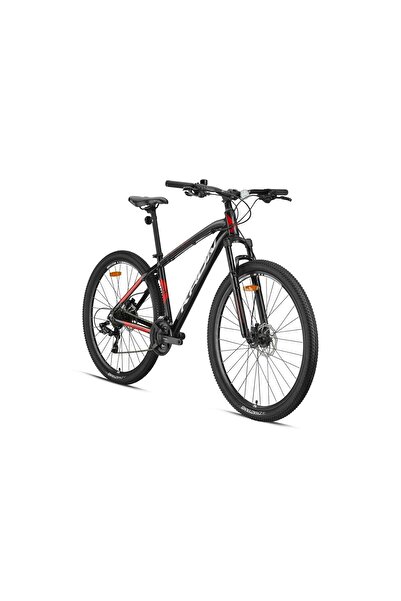 Kron XC 100 - 24 MTB - 13' - 21 Vites - H.DISC - Siyah-Gri/Kırmızı