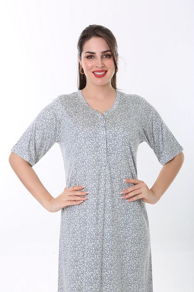 Etoile ثوب نوم نسائي من الخيزران بأكمام قصيرة 72618