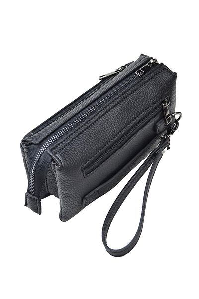 en deri Men's Hand and Wristband Luxury and Stylish Portfolio Hand Bag with Belt