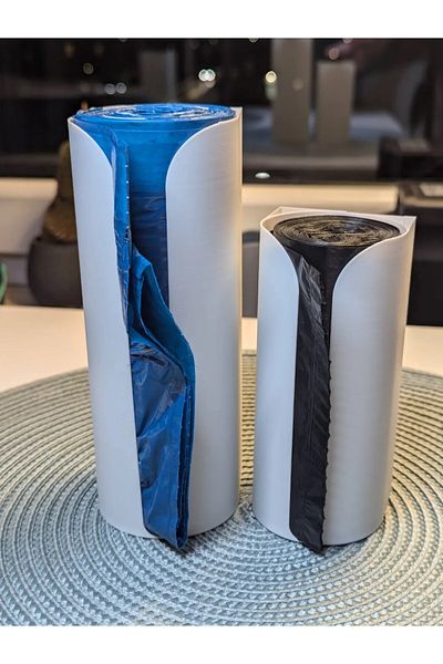 Rekatech Garbage Bag Organizer (Pack of 2)- Practical and Stylish Garbage Bag Holder - Compatible for Kitchen and Bathroom