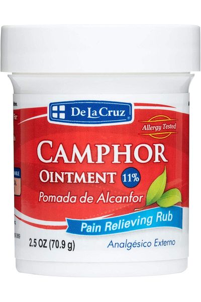 De La Cruz A1050- DE LA CRUZ® مرهم الكافور 11% 2.5 أونصة