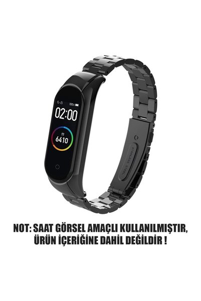 Dmay Xiaomi Mi Band 7 Compatible Wicker Milano Metal Cord