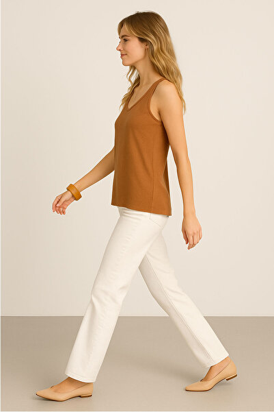 EFFE 3 Pieces A-Line Cotton Thick Strap Athlete T-Shirt