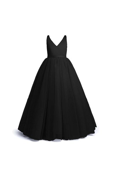 melek golden Copy - Girl Child Dress Dress Princess Dress Bow Wedding Party Prom Elbis