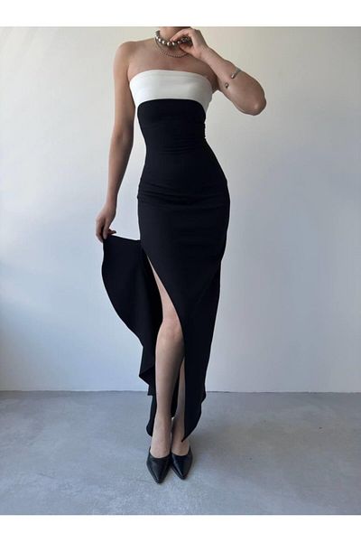MRA Fashion Terk Slit Detailed Dress