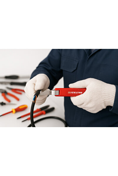 İzeltaş Kablo Sıyırıcı Kanca Bıçaklı 8-28