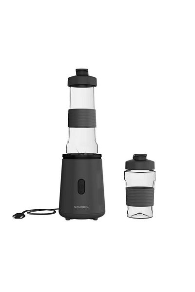 Grundig Easy to Clean and Safe Mini Blender with 600ml Portable Bottle Suitable for Personal Use