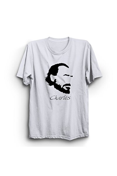 The Fame Čarls Bukovski Štampano , unisex 100% pamuk majica