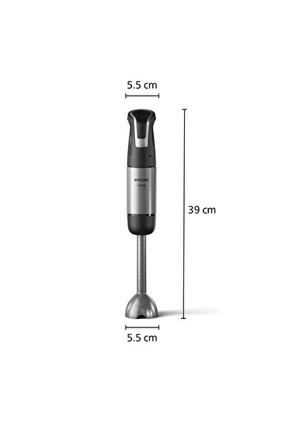 Philips Güçlü El Blenderı – Hız Kontrollü, Paslanmaz Çelik Bıçaklı 1200W