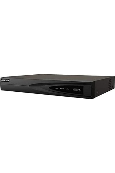 Hikvision مسجل فيديو شبكي 8 قنوات مع منافذ PoE (دقة 4K) - DS-7608NI-K1/8P(B)