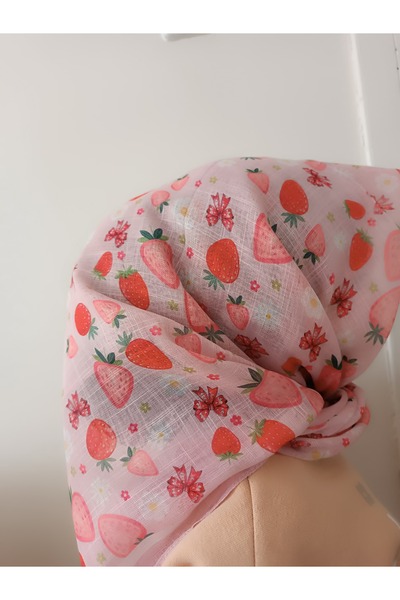 EMKSHOP Children's Head Scarf - 100% Cotton, Lightweight and Non-Slip (80*80)