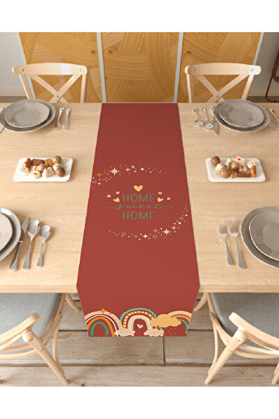 GREENDECOR سويت هوم بوهيميا منقوشة بتصميم خاص مفرش طاولة مزخرف مطبوع ديكور من...