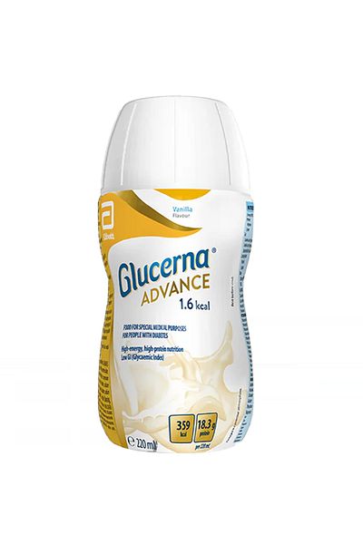 Abbot Glucerna Advance 1.6kcal/HMB Vanilla Flavor 220ml x 30 Packets