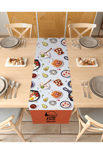 GREENDECOR Cafea dulce cu model boem, design special, cu imprimeu, față de ma...