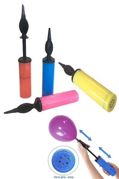 Atölye Mi Balloon Pump Double Sided Speed Balloon Inflator Pump