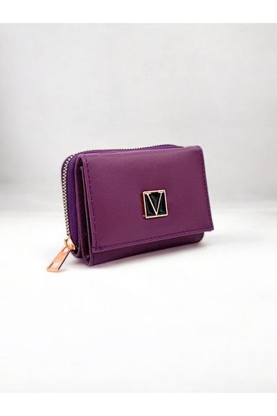 yuzuco Multi-Section Women's Wallet with Artificial Leather Straps