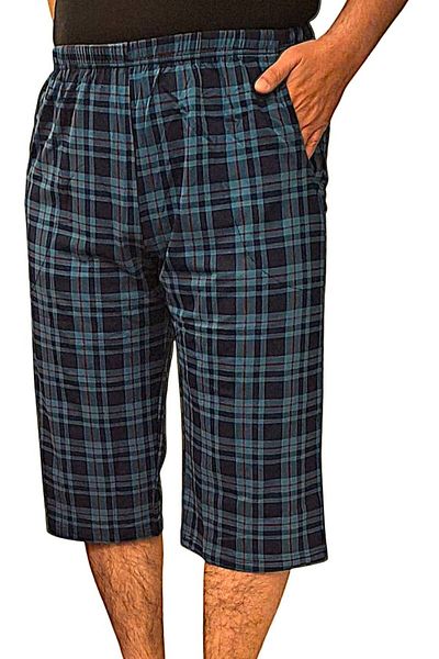 Erse Βαμβακερή τσέπη Ανδρικό Capri καρό Navy Blue