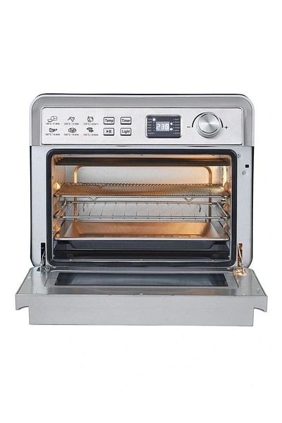 JEC Digital Air Fryer Oven 22L, 1700W, SS, Programmable Temp, Convection Toaster Multi-Function