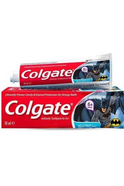 Colgate T.p 50 ml Mild Fruit Flavor Batman (53766) --- Colgate Batman Toothpaste 50 ml