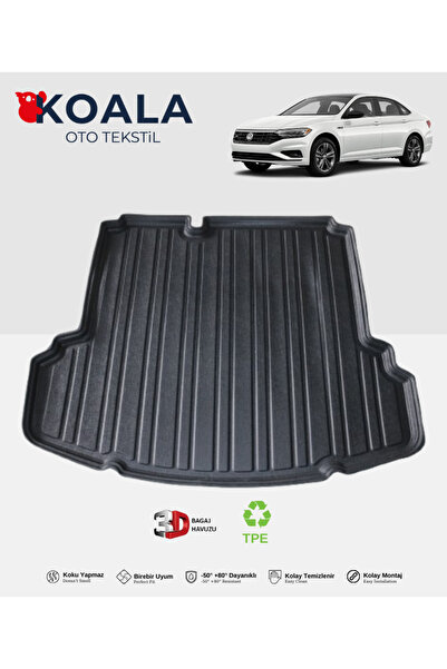KoalaOtoTekstil Volkswagen Jetta Sedan Trendline (Cepli) (2011 ve Sonrası) 3d...