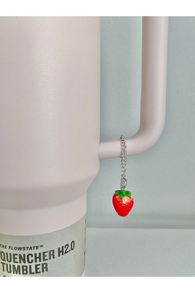 Pinky Lady Thermos Charm/ Thermos Ornament/ Bag Charm/ Thermos Accessory