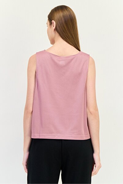 adidas Women Sportswear Fit Sleeveless Training Tank Top, Mauve