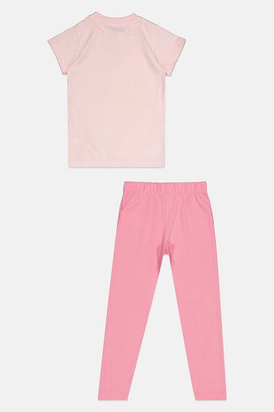 Disney Kids Girl 2 Pieces Princess Pajama Set, Multicolor