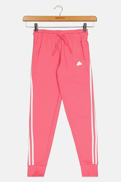 adidas Kids Girl Sportswear Fit Outdoor Sweatpants, Pink
