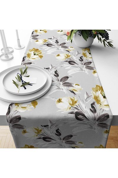 MUN HOME Ψηφιακό τυπωμένο Velvet Runner