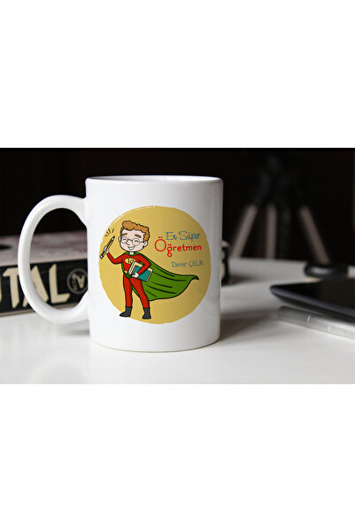 hediyenebak كوب شاي قهوة من السيراميك مطبوع للرجال من Top Super Teacher