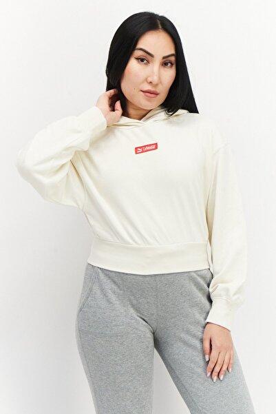 Puma x Coca Cola Women Sportswear Fit Training Hoodie, Ivory