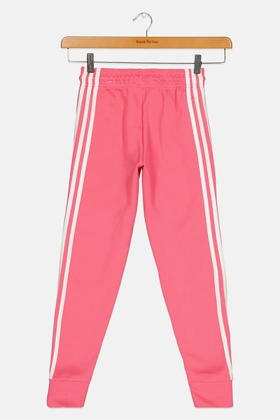 adidas Kids Girl Sportswear Fit Outdoor Sweatpants, Pink