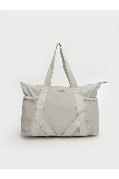 LC Waikiki Lcw Accessories Gray Zippered Women's Sports Bag 54X34X20 cm