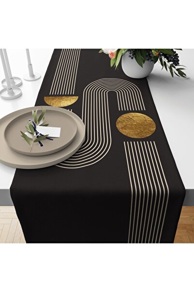 MUN HOME Imprimat digital 40X140 cm Catifea Runner cu cusătură cu margine pliată