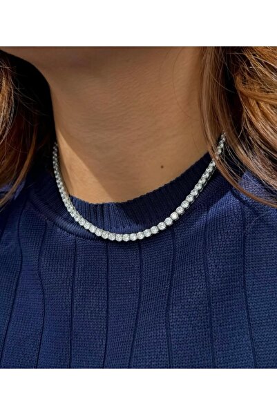 Wind Silver Su Yolu Kolye 925 Ayar