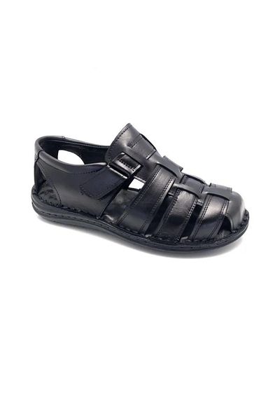 BURAK ALDAY SHOES Ανδρικά σανδάλια μασάζ από γνήσιο δέρμα Ορθοπεδικά ελαφριά πολυ σόλα