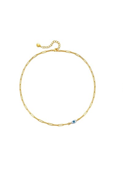 TURKAFONE قلادة العين الأنيقة - سلسلة خاصة