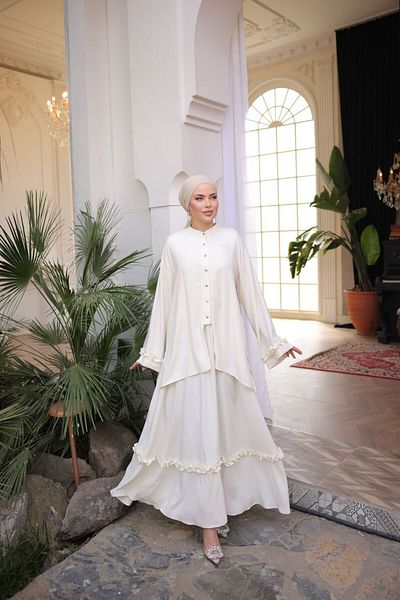 Nissra Ankanoor Belmando Fabric Skirt Suit Anka255092