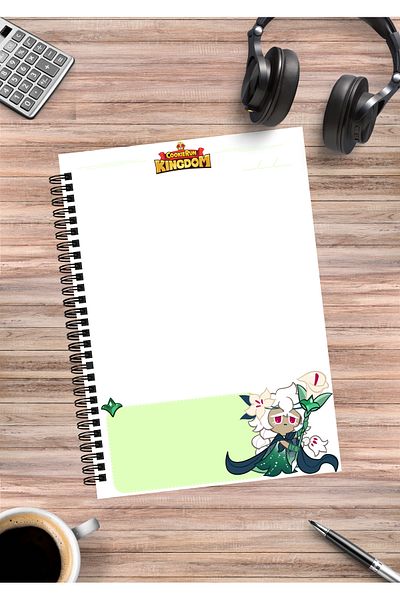 mertfigur Cookie Run Kingdom Spiral Notebook A5 (50 Sheets)