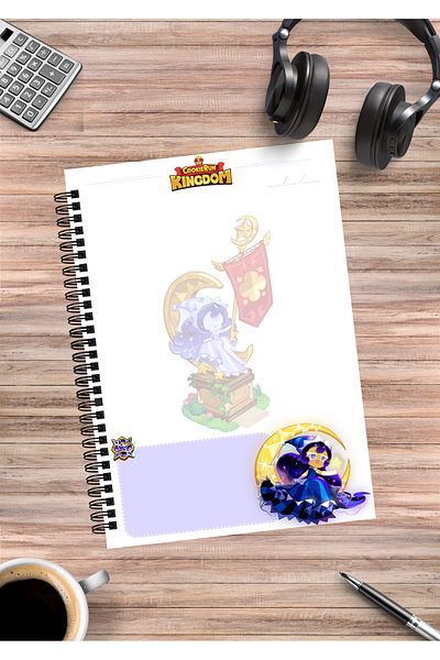 mertfigur Cookie Run Kingdom Spiral Notebook A5 (50 Sheets)